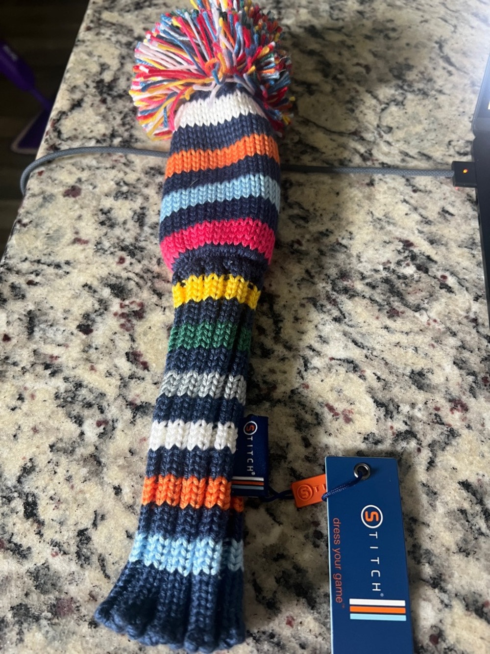 Lifesaver Knit Head Cover Golf